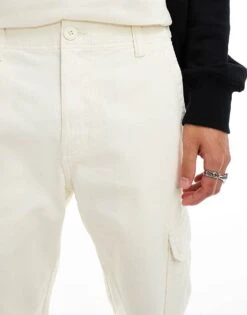 Cotton:On Tactical Cargo Pant In Off-white For Men 11 Cotton:On Tactical Cargo Pant In Off-white For Men -Cotton:On Sales Store 206985944 4