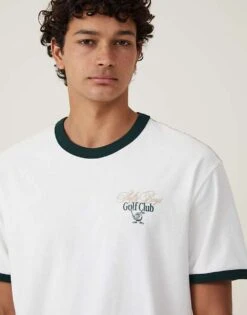 Cotton:On Premium Loose Fit Art T-shirt In White For Men -Cotton:On Sales Store 206986130 3