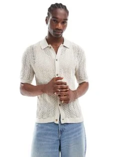 Cotton:On Pablo Short Sleeve Shirt In Off-white For Men