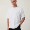 Cotton:On Box Fit Scooped Hem T-shirt In Off-white For Men 1 Cotton:On Box Fit Scooped Hem T-shirt In Off-white For Men -Cotton:On Sales Store 206986428 1 offwhite