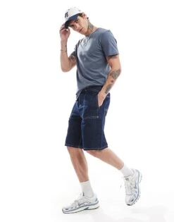 Cotton:On Longline T-shirt In Blue For Men 8 Cotton:On Longline T-shirt In Blue For Men -Cotton:On Sales Store 206986761 2