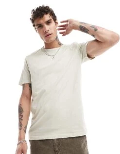 Cotton:On Regular Fit Crew T-shirt In Beige For Men