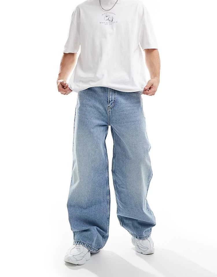 Cotton:On Super Baggy Jean In Blue For Men 8 Cotton:On Super Baggy Jean In Blue For Men - Image 6