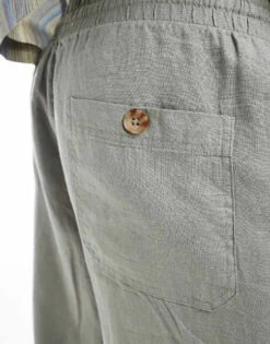 Cotton:On Linen Pant In Green For Men -Cotton:On Sales Store 207003635 5