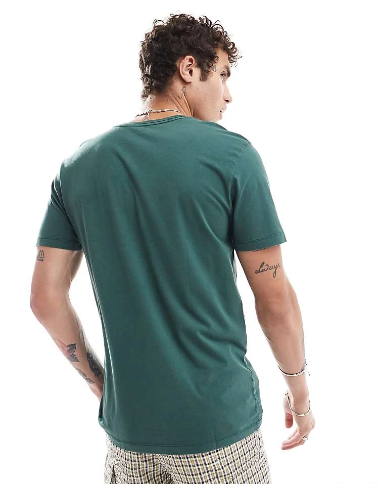 Cotton:On Regular Fit Crew T-shirt In Green For Men 5 Cotton:On Regular Fit Crew T-shirt In Green For Men - Image 3