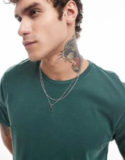 Cotton:On Regular Fit Crew T-shirt In Green For Men 10 Cotton:On Regular Fit Crew T-shirt In Green For Men -Cotton:On Sales Store 207029794 4