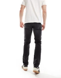 Cotton:On Slim Tapered Jean In Black For Men 9 Cotton:On Slim Tapered Jean In Black For Men -Cotton:On Sales Store 207126534 2