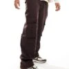Cotton:On Baggy Cargo Pant In Brown For Men 1 Cotton:On Baggy Cargo Pant In Brown For Men -Cotton:On Sales Store 207151764 1 brown