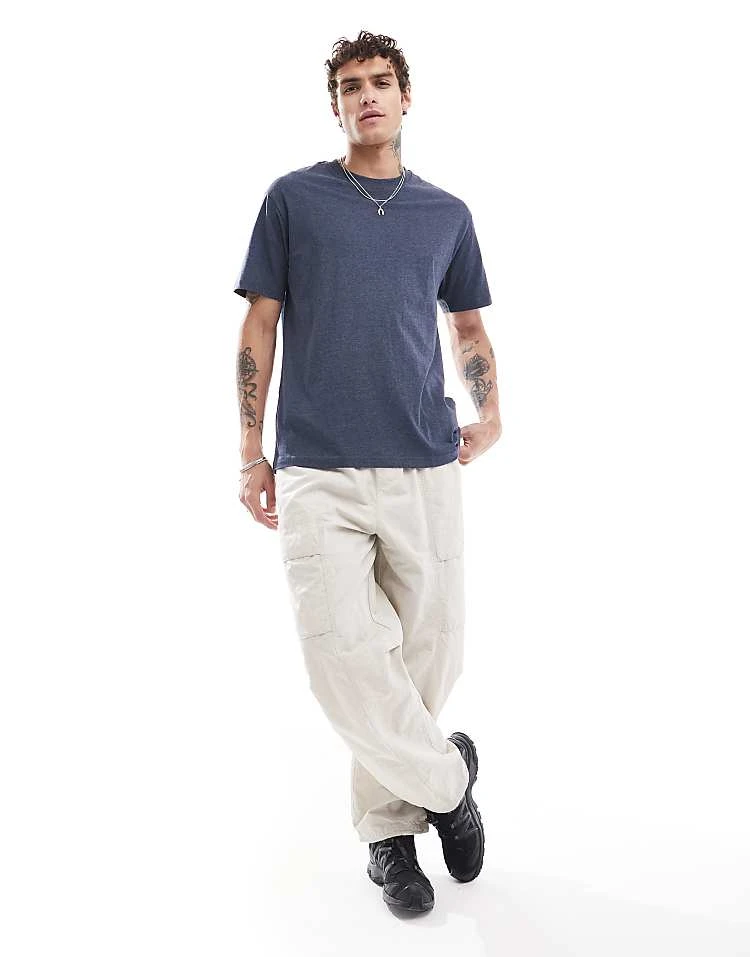 Cotton:On Loose Fit T-shirt In Navy For Men 4 Cotton:On Loose Fit T-shirt In Navy For Men - Image 2