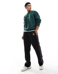 Cotton:On Tricot Track Pant In Black For Men