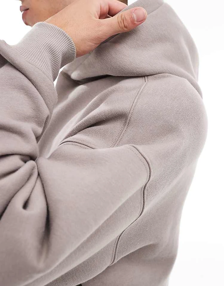 Cotton:On Cotton On Box Fit Pullover Hoodie In Dusk For Men 4 Cotton:On Cotton On Box Fit Pullover Hoodie In Dusk For Men - Image 2