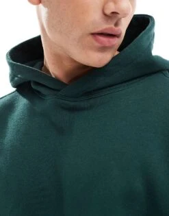 Cotton:On Cotton On Box Fit Pullover Hoodie In Pine Green For Men Pine Needle Green 9 Cotton:On Cotton On Box Fit Pullover Hoodie In Pine Green For Men Pine Needle Green -Cotton:On Sales Store 207167438 3