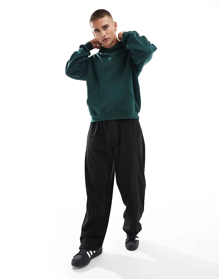 Cotton:On Cotton On Box Fit Pullover Hoodie In Pine Green For Men Pine Needle Green 6 Cotton:On Cotton On Box Fit Pullover Hoodie In Pine Green For Men Pine Needle Green - Image 4