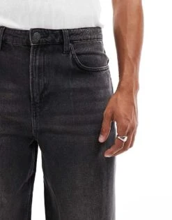 Cotton:On Cotton On Super Baggy Skater Jeans In Washed Black Denim For Men Y2k Washed Black -Cotton:On Sales Store 207167456 4