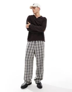 Cotton:On Cotton On Knitted Long Sleeve Polo Top In Brown For Men 9 Cotton:On Cotton On Knitted Long Sleeve Polo Top In Brown For Men -Cotton:On Sales Store 207167473 3