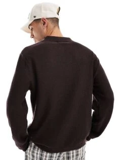 Cotton:On Cotton On Knitted Long Sleeve Polo Top In Brown For Men 10 Cotton:On Cotton On Knitted Long Sleeve Polo Top In Brown For Men -Cotton:On Sales Store 207167473 4