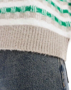 Cotton:On Cotton On Vintage Style Knitted Vest In Multi For Men Off White Pattern 9 Cotton:On Cotton On Vintage Style Knitted Vest In Multi For Men Off White Pattern -Cotton:On Sales Store 207167474 3