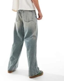 Cotton:On Cotton On Super Baggy Skater Jeans In Millenium Tint Blue Denim For Men -Cotton:On Sales Store 207167492 4