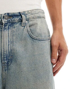 Cotton:On Cotton On Super Baggy Skater Jeans In Millenium Tint Blue Denim For Men -Cotton:On Sales Store 207167492 5