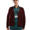 Cotton:On Cotton On Boxy Fit Knitted Cardigan In Mahogany For Men 2 Cotton:On Cotton On Boxy Fit Knitted Cardigan In Mahogany For Men -Cotton:On Sales Store 207167510 1 mahogany
