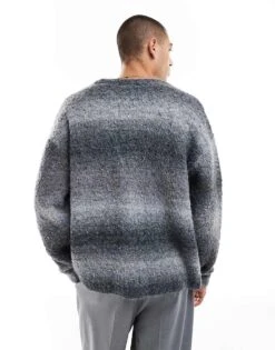 Cotton:On Cotton On Boxy Fit Knitted Cardigan In Midnight Ombre For Men 10 Cotton:On Cotton On Boxy Fit Knitted Cardigan In Midnight Ombre For Men -Cotton:On Sales Store 207167600 4