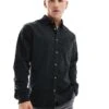 Cotton:On Portland Long Sleeve Shirt In Black For Men 1 Cotton:On Portland Long Sleeve Shirt In Black For Men -Cotton:On Sales Store 207231015 1 black