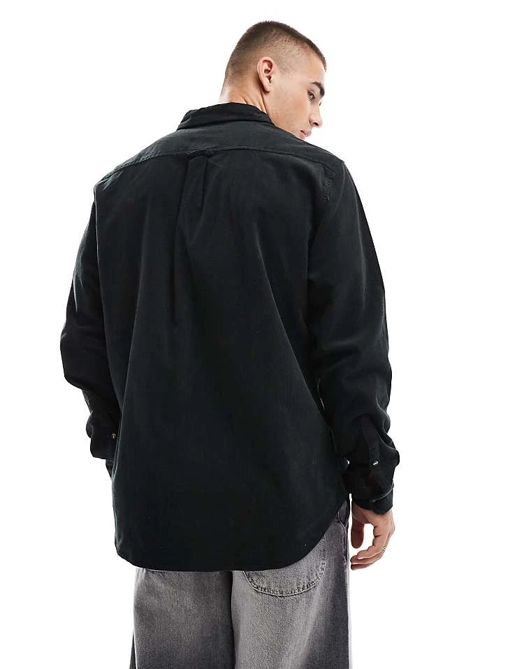 Cotton:On Portland Long Sleeve Shirt In Black For Men 4 Cotton:On Portland Long Sleeve Shirt In Black For Men - Image 2