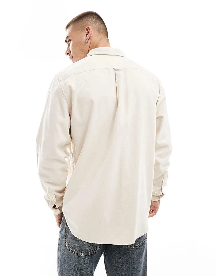 Cotton:On Portland Long Sleeve Shirt In Off-white For Men 4 Cotton:On Portland Long Sleeve Shirt In Off-white For Men - Image 2