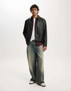 Cotton:On Boston Long Sleeve Shirt In Burgundy For Men -Cotton:On Sales Store 207231519 3