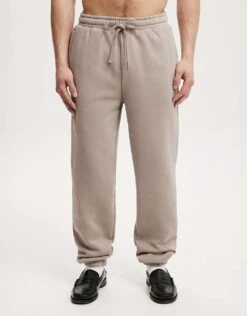 Cotton:On Baggy Cuffed Track Pant In Beige For Men 9 Cotton:On Baggy Cuffed Track Pant In Beige For Men -Cotton:On Sales Store 207231581 3