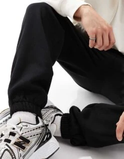 Cotton:On Baggy Cuffed Track Pant In Black For Men 10 Cotton:On Baggy Cuffed Track Pant In Black For Men -Cotton:On Sales Store 207231836 3