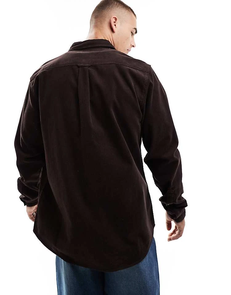 Cotton:On Portland Long Sleeve Shirt In Burgundy For Men 4 Cotton:On Portland Long Sleeve Shirt In Burgundy For Men - Image 2