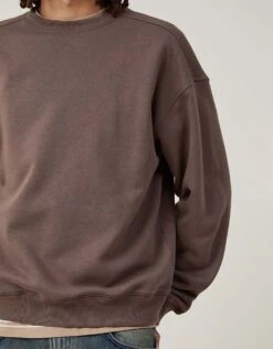 Cotton:On Box Fit Crew Sweater In Brown For Men -Cotton:On Sales Store 207232236 4