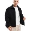 Cotton:On Cotton On Classic Harrington Jacket In Black For Men 2 Cotton:On Cotton On Classic Harrington Jacket In Black For Men -Cotton:On Sales Store 207239805 1 black