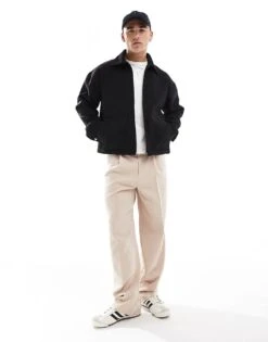 Cotton:On Cotton On Classic Harrington Jacket In Black For Men -Cotton:On Sales Store 207239805 4