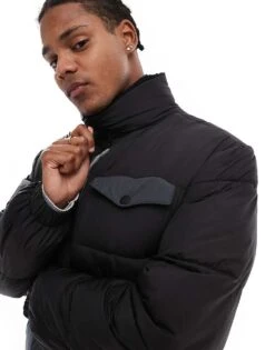 Cotton:On Cotton On Vermont Puffer Coat In Black For Men -Cotton:On Sales Store 207239954 3
