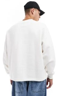 Cotton:On Cotton On Boxy Fit Graphic Crew Sweatshirt With 23 For Men Vintage White 9 Cotton:On Cotton On Boxy Fit Graphic Crew Sweatshirt With 23 For Men Vintage White -Cotton:On Sales Store 207239966 3