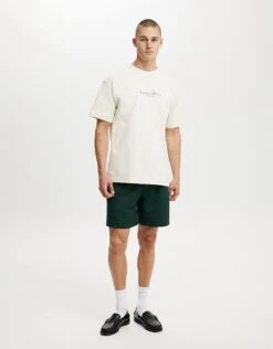 Cotton:On Box Fit Text T-shirt In Off-white For Men -Cotton:On Sales Store 207254421 4