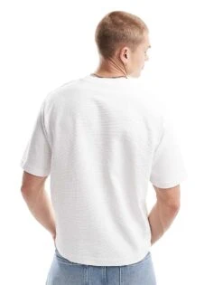 Cotton:On Cropped T-shirt In White For Men 8 Cotton:On Cropped T-shirt In White For Men -Cotton:On Sales Store 207254525 2