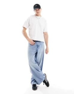 Cotton:On Cropped T-shirt In White For Men 10 Cotton:On Cropped T-shirt In White For Men -Cotton:On Sales Store 207254525 4