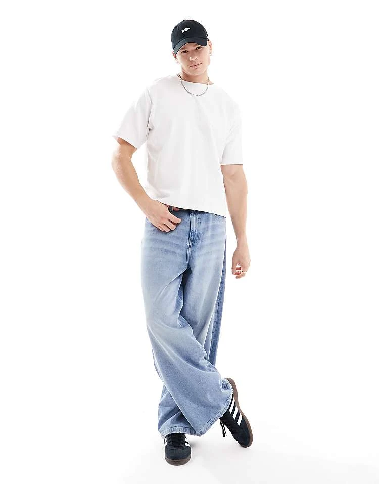 Cotton:On Cropped T-shirt In White For Men 6 Cotton:On Cropped T-shirt In White For Men - Image 4