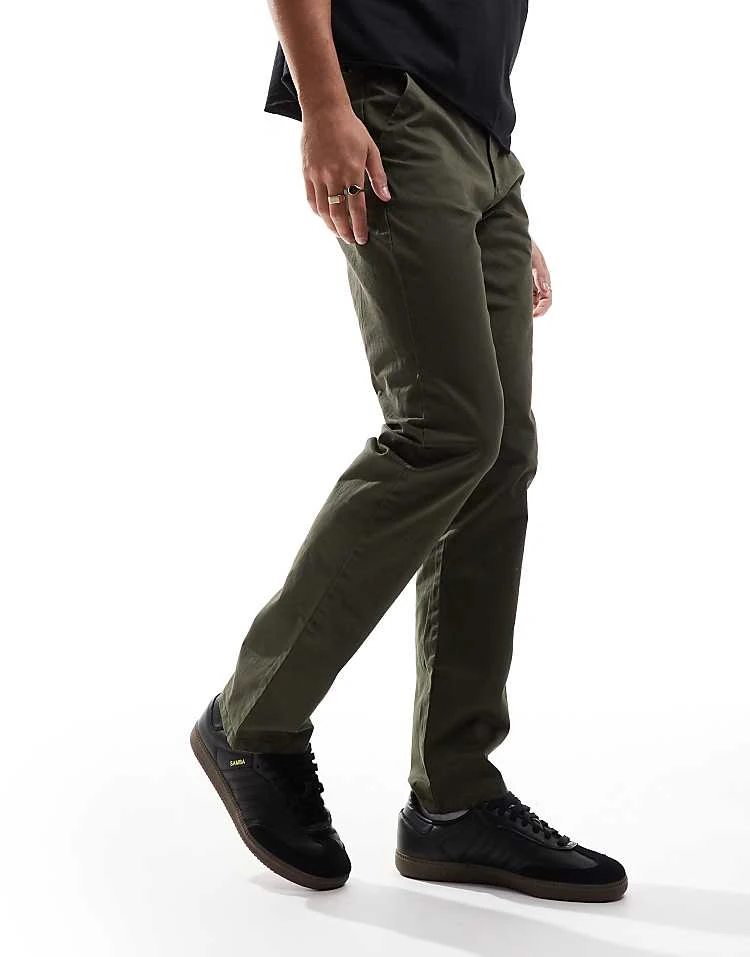 Cotton:On Regular Straight Chino In Green For Men 4 Cotton:On Regular Straight Chino In Green For Men - Image 2