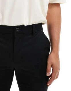 Cotton:On Regular Straight Chino In Black For Men -Cotton:On Sales Store 207255009 5