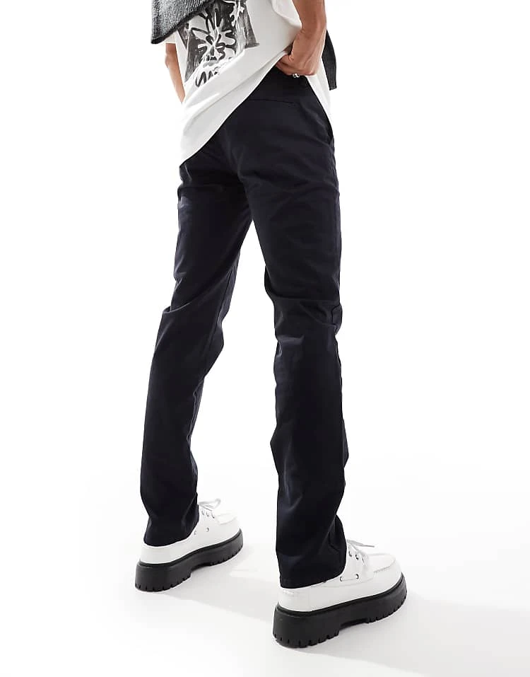 Cotton:On Regular Straight Chino In Navy For Men 4 Cotton:On Regular Straight Chino In Navy For Men - Image 2