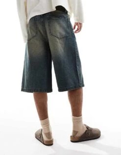 Cotton:On Super Baggy Jort In Blue For Men -Cotton:On Sales Store 207255129 3