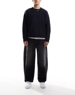 Cotton:On Baggy Balloon Jean In Black For Men 13 Cotton:On Baggy Balloon Jean In Black For Men -Cotton:On Sales Store 207255141 1 black 1