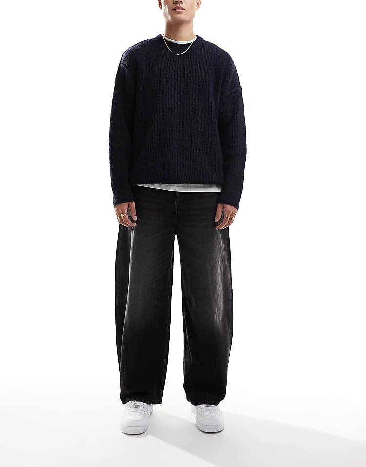 Cotton:On Baggy Balloon Jean In Black For Men 3 Cotton:On Baggy Balloon Jean In Black For Men