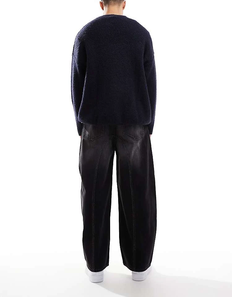 Cotton:On Baggy Balloon Jean In Black For Men 4 Cotton:On Baggy Balloon Jean In Black For Men - Image 2