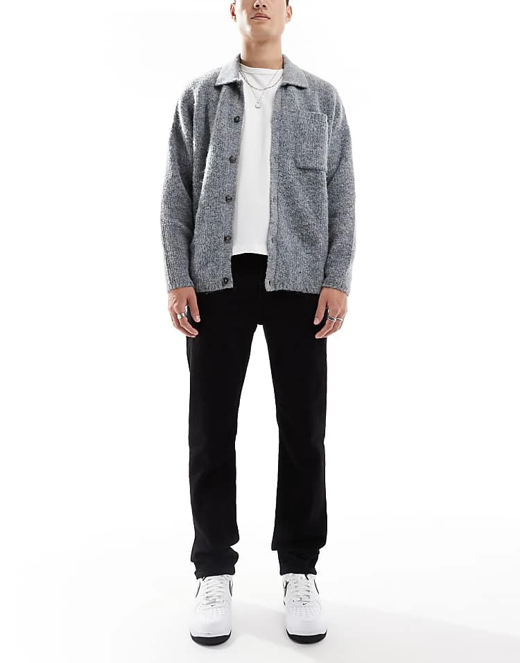 Cotton:On Regular Straight Jean In Black For Men 8 Cotton:On Regular Straight Jean In Black For Men - Image 6