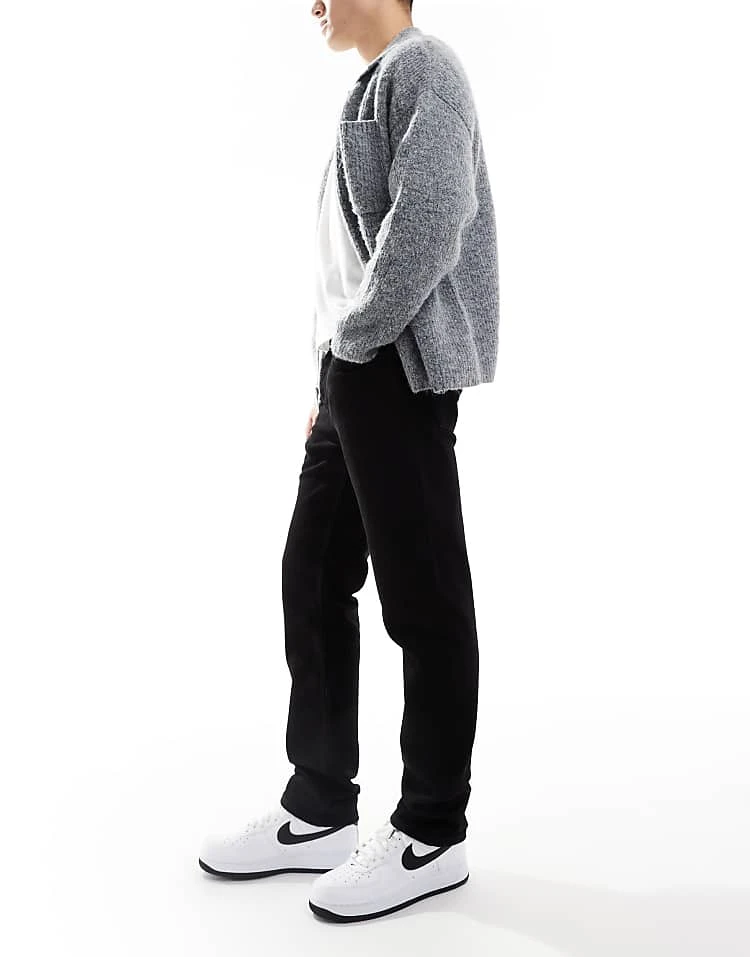 Cotton:On Regular Straight Jean In Black For Men 5 Cotton:On Regular Straight Jean In Black For Men - Image 3